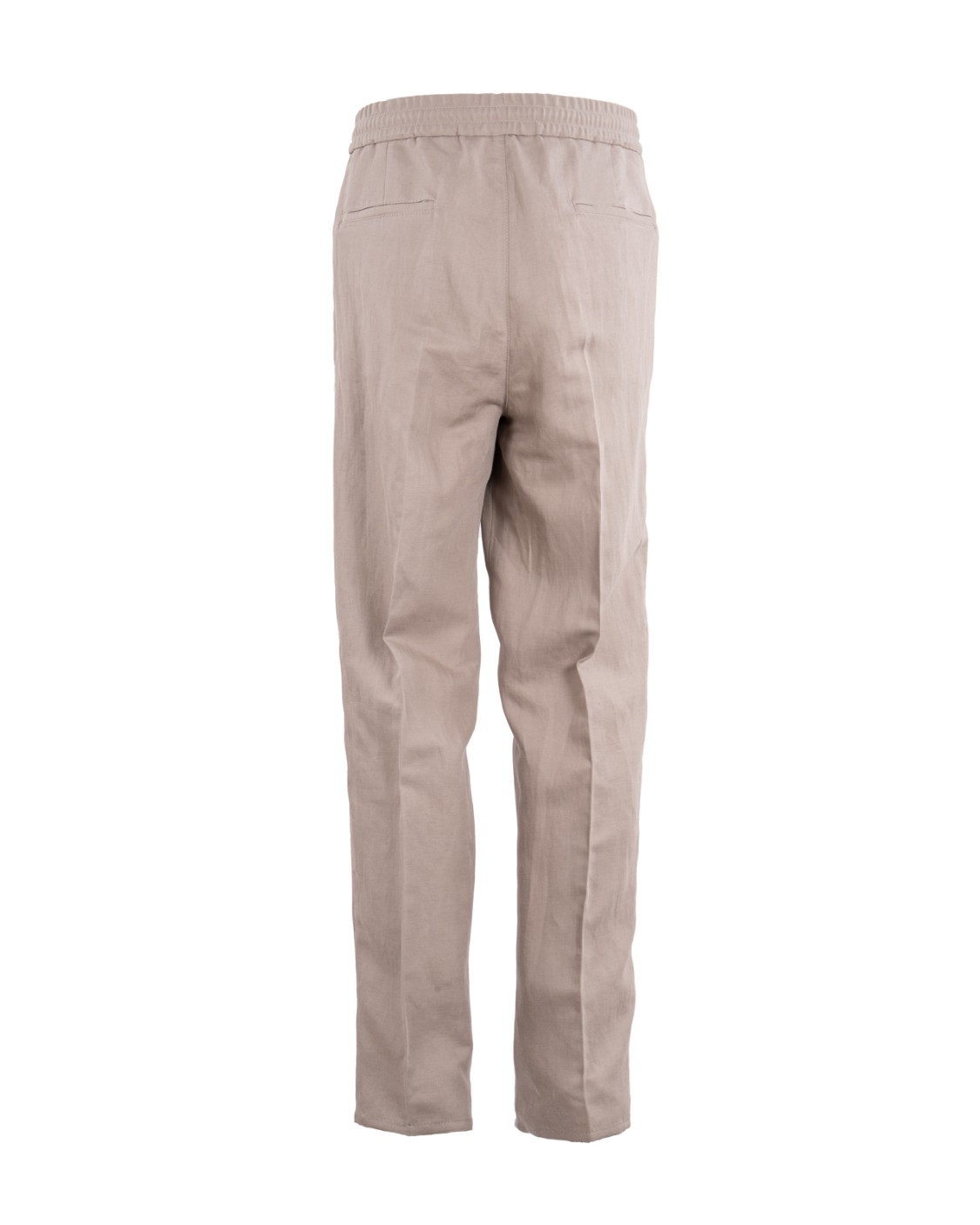 shop BRUNELLO CUCINELLI  Pantalone: Brunello Cucinelli pantaloni in misto lino e cotone.
Taupe.
Vita con coulisse elasticizzata.
Due tasche laterali a filetto.
Due tasche posteriori nascoste.
Gamba affusolata.
Composizione: 56% Lino, 44% Cotone.
Made in Italy.. MH255E1710-C2455 number 3572573